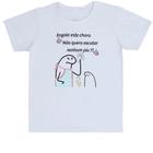 Camiseta Infantil Dia das mães Flork Engole o choro