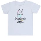 Camiseta Infantil Dia das mães Flork Mamãe de anjo