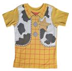 Camiseta infantil disney 5 - 6 anos toy story woody baby