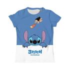 Camiseta Infantil Disney Stitch para Meninas (3-4 anos) - Manga Curta e Secagem Rápida