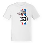 Camiseta Infantil Divertida Herbie 53 fusca falasse Logo e Carro