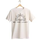 Camiseta Infantil do 4 ao 16 Gospel Be The Light