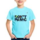 Camiseta Infantil Don't panic - Foca na Moda