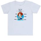 Camiseta Infantil Ela é de Peixes