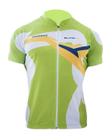 Camiseta Infantil Elite Verde Uv 50 Ciclismo Bike