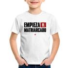 Camiseta Infantil Empieza el matriarcado! - Foca na Moda