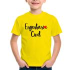 Camiseta Infantil Engenharia Civil - Foca na Moda