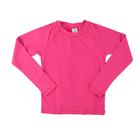 Camiseta Infantil Feminina TipTop ML Praia Pink - 27251