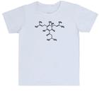 Camiseta Infantil Fórmula química da cerveja