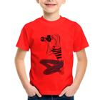 Camiseta Infantil Fotógrafa Art - Foca na Moda