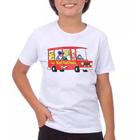 Camiseta Infantil Galinha Pintadinha Modelo 1