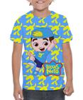 Camiseta Infantil Gi Luccas Neto Desenho Menina Menino Foca