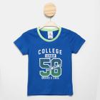 Camiseta Infantil Gonew College League Menina