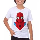Camiseta Infantil Homem Aranha Modelo 2