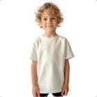 Camiseta Infantil Juvenil Lisa 100% Algodão Premium