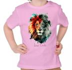 Camiseta Infantil Leão Yeshua Estampa