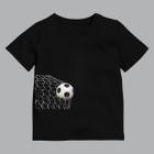 Camiseta Infantil Manga Curta Gola redonda Estampada Bola Na Rede