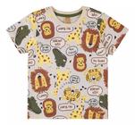 Camiseta infantil manga curta Safari - Up Baby