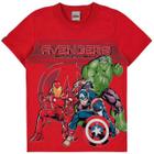 Camiseta Infantil Manga Curta Vingadores Malwee Ref. 100457