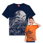 Camiseta Infantil Masculina Kyly Meia Malha