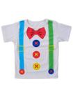 Camiseta Infantil Masculina Palhacinho Circo