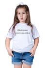 Camiseta Infantil Menina Promovida Irmã Mais Velha Caçula