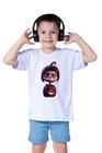 Camiseta Infantil Menino Menina Haloween Bruxa Dia Fantasia Fantasma Terror