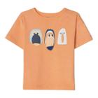 Camiseta Infantil Menino Toddler Tucano Laranja - Hering