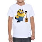 Camiseta Minions Inserimos Nome da Criança e Idade