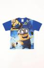 Camiseta Minions Inserimos Nome da Criança e Idade