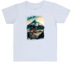 Camiseta Infantil Montanha Fugi Japão 3