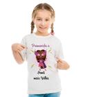 Camiseta Infantil Morena Menina Promovida a Irmã Mais Velha