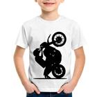 Camiseta Infantil Moto Grau XT 660 - Foca na Moda