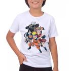 Kit 2 Camiseta Naruto Infantil Menino Sasuke e Boruto Desenho Anime - Efect  - Camiseta Infantil - Magazine Luiza