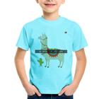 Camiseta Infantil No Drama Yes Llama - Foca na Moda