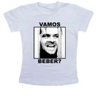 Camiseta Infantil O iluminado vamos beber