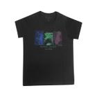 Camiseta Infantil Ogochi Spirit of Rock Preto