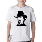 Camiseta Infantil ou adulto Chuck Norris Texas Ranger Blusa Criança todos tamanhos