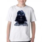 Camiseta Infantil ou adulto Darth Vader Blusa Criança todos tamanhos