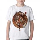 Camiseta Infantil ou adulto Gravity Falls círculo todos Blusa Criança todos tamanhos