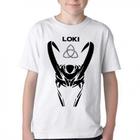 Camiseta Infantil ou adulto Loki Blusa Criança todos tamanhos