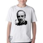 Camiseta Infantil ou adulto Poderoso Chefão Corleone Blusa Criança todos tamanhos