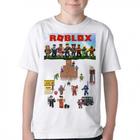 Camiseta Infantil ou adulto Roblox Personagens Blusa Criança todos tamanhos