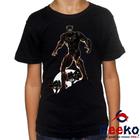 Camiseta Infantil Pantera Negra 100% Algodão The Black Panther Geeko