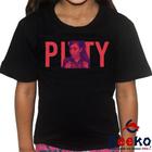 Camiseta Infantil Pitty 100% Algodão Rock Geeko