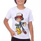 Camiseta Infantil Pokemon Modelo 1