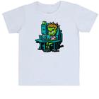 Camiseta Infantil Programador Escravo Zumbi