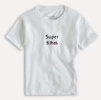 Camiseta Infantil Reserva Mini Super Filho Masculino - Branco