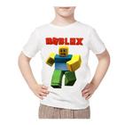 Camiseta Roblox Infantil Juvenil Camisa Game Jogo Skins Personagens Turma  Festa Crianças Mangas Pretas