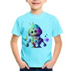 Camiseta Infantil Robô Colorido - Foca na Moda